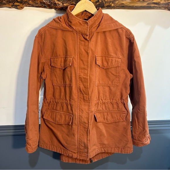 Universal Threads Cargo Military Jacket in Burnt Orange size M - Picture 1 of 14